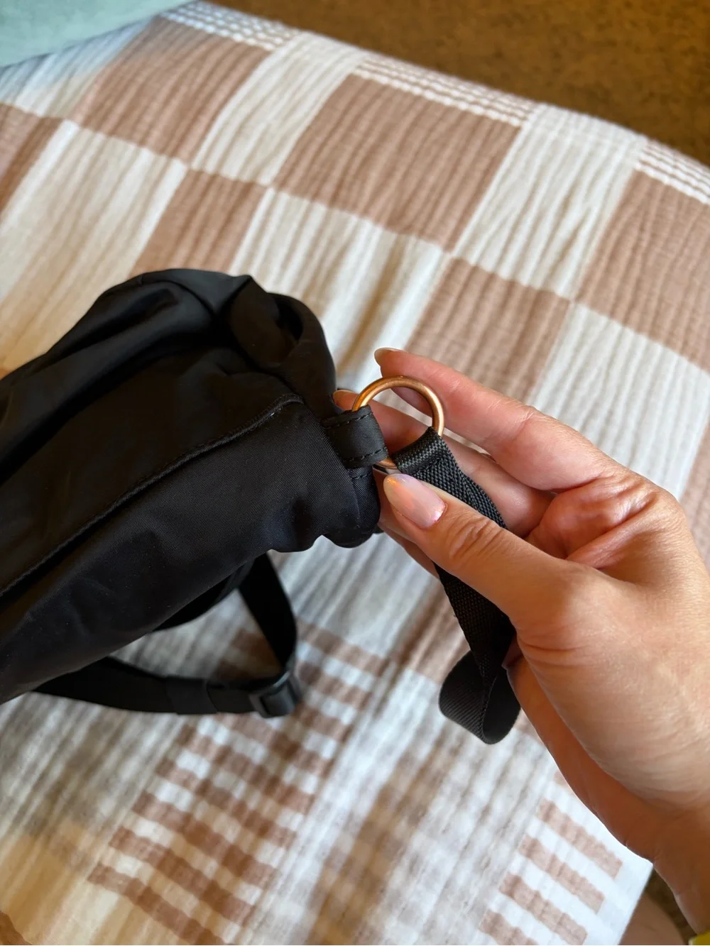 Excellent Condition‎ Lululemon Black Festival Crossbody Messenger Bag
